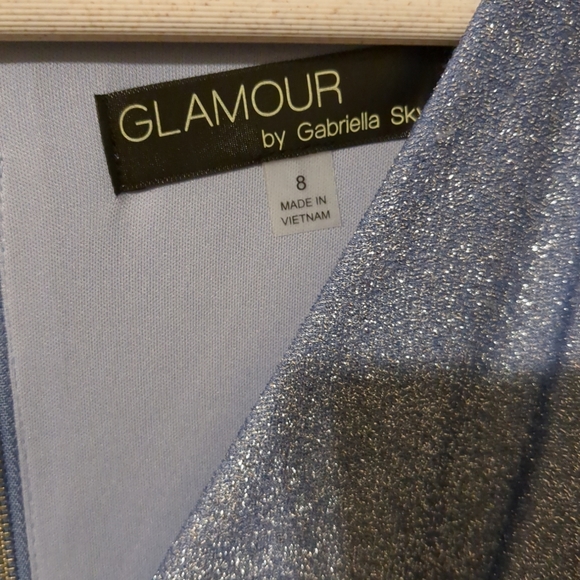 Sparkling Formal Ruffle Dress - Picture 3 of 3